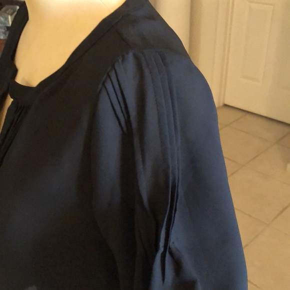 Black Embellished Top by hollywould Size L - Picture 5 of 11